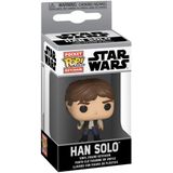 Funko Pop! Chaveiro: Star Wars - Han Solo Multicolor, 2 polegadas