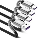 Cabo De Carregamento Tipo Usb C Carga Rápida, Cyvensmart3pack 10 Pés Cabo Carregador Tipo Celular Android, Cabo De Carregador Usb De 10 Pés A Tipo C