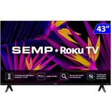 Tv 43p Semp Led Smart Full Hd - 43r6610