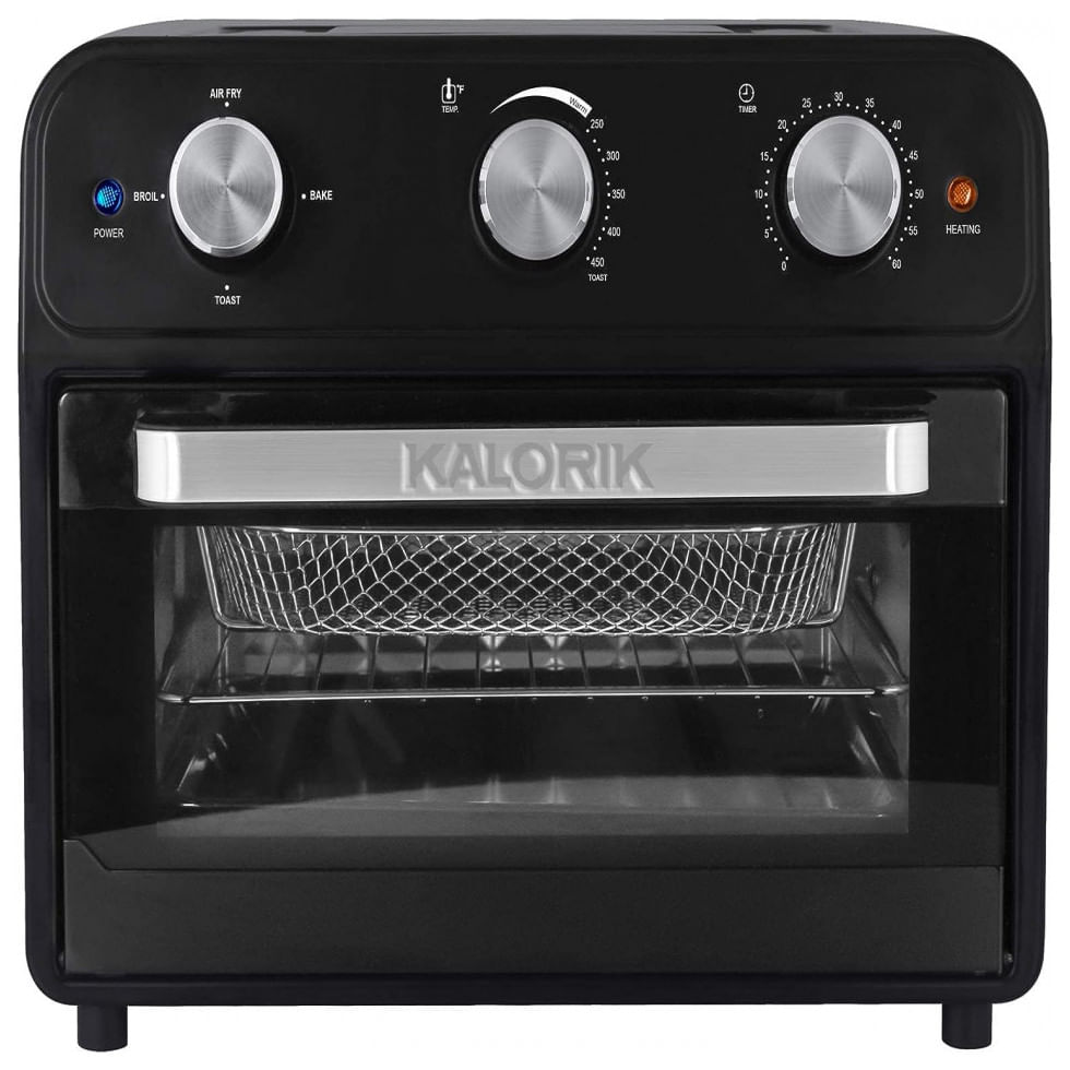 Forno Eletrico De Banda 22l Multifuncoes Em Aco Inoxidavel, 110v, Kalorik Afo 46129 Bk Ca, Preto