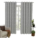 Cortina Tecido Jacquard Semi Blackout 4m X 2,60m - Cinza