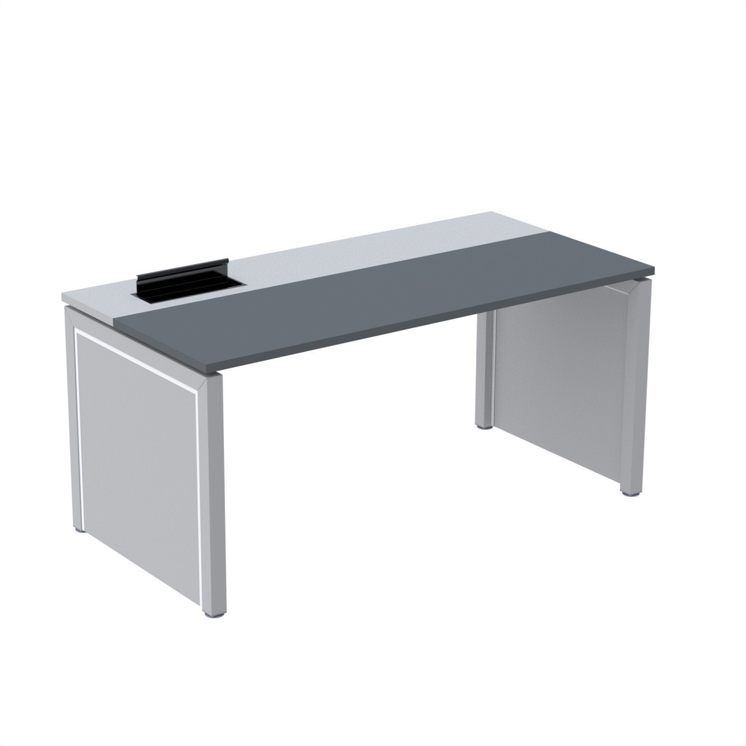 Plataforma Simples 130x792 Pscpp130/792/1 Pessoa Grafito/cinza