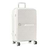 Mala De Viagem Media 23kg Expansiva Polipropileno Branco
