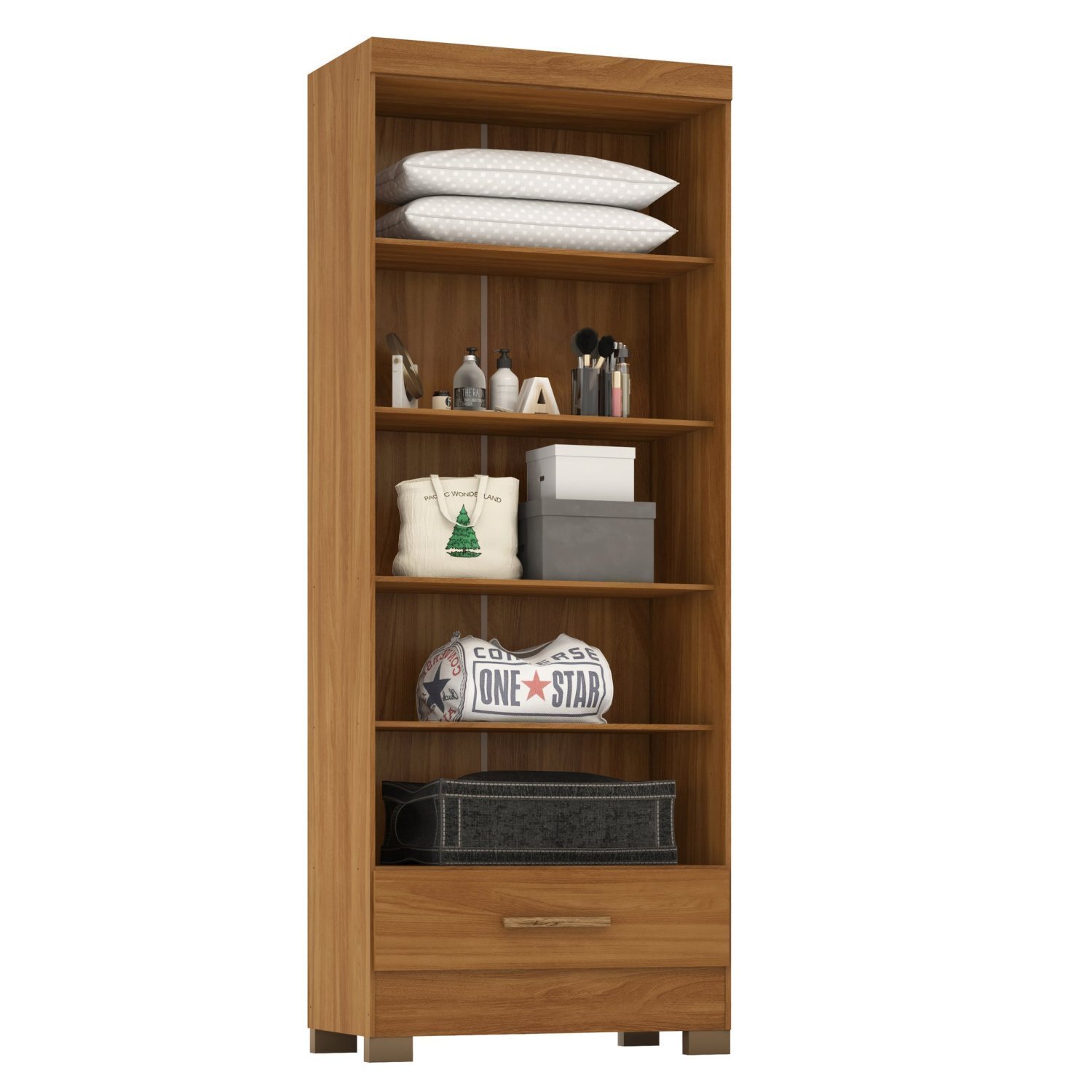 Módulo Closet 1 Gaveta Smart Versatile Espresso Móveis Cinamomo