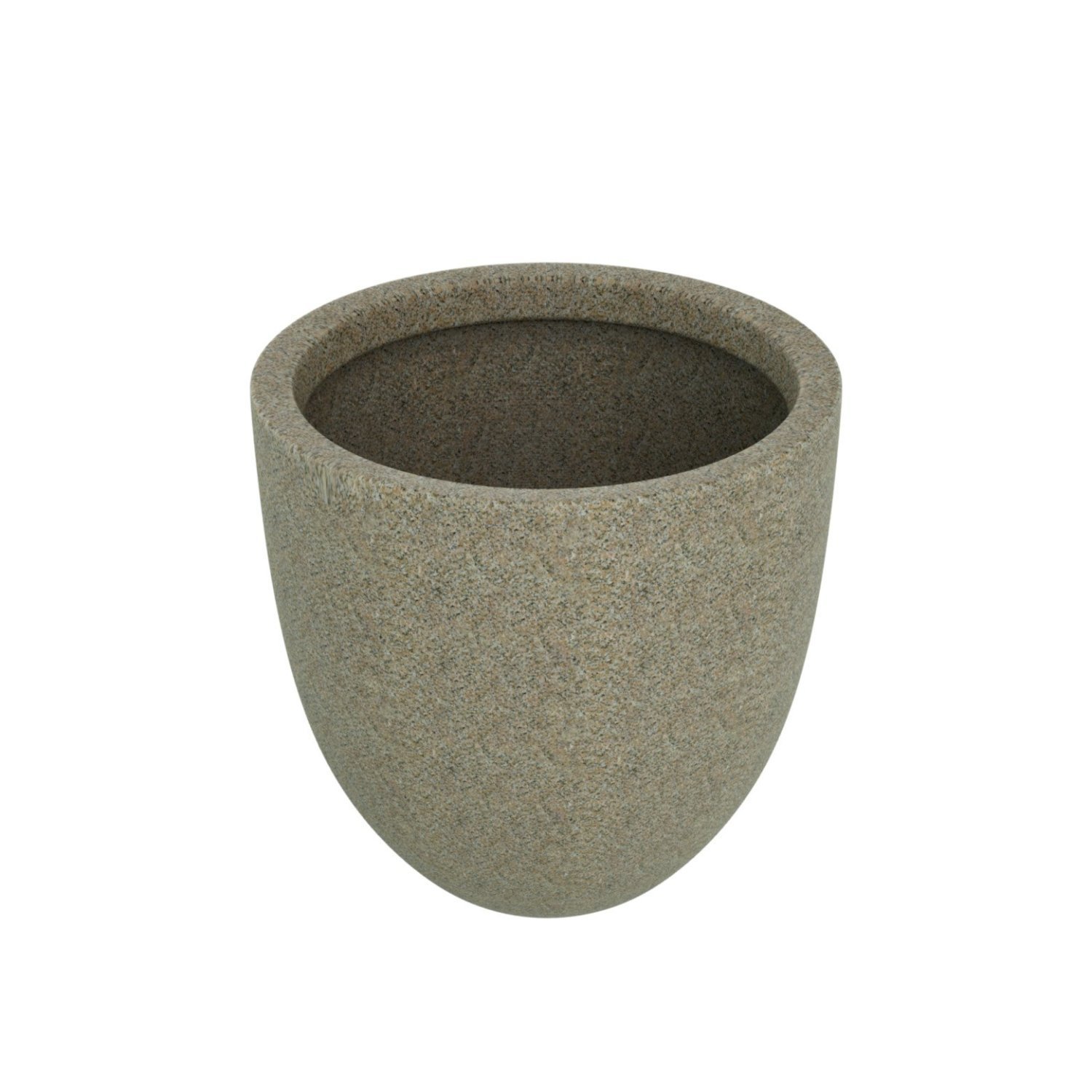 Vaso Cônico 40x45cm Polietileno Sem Prato Fibrarte Lux Telhas