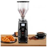 Moedor De Cafe Eletrico 19 Niveis De Moagem Ate 1kg Aco Inoxidavel, 250w, 110v, Huanyu, Preto