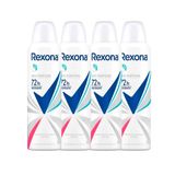 Kit Desodorante Aerosol Rexona Sem Perfume 150ml - 4 Unidades