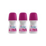 Desodorante Roll-on Monange 50ml Frutas Vermelhas-kit C/3un