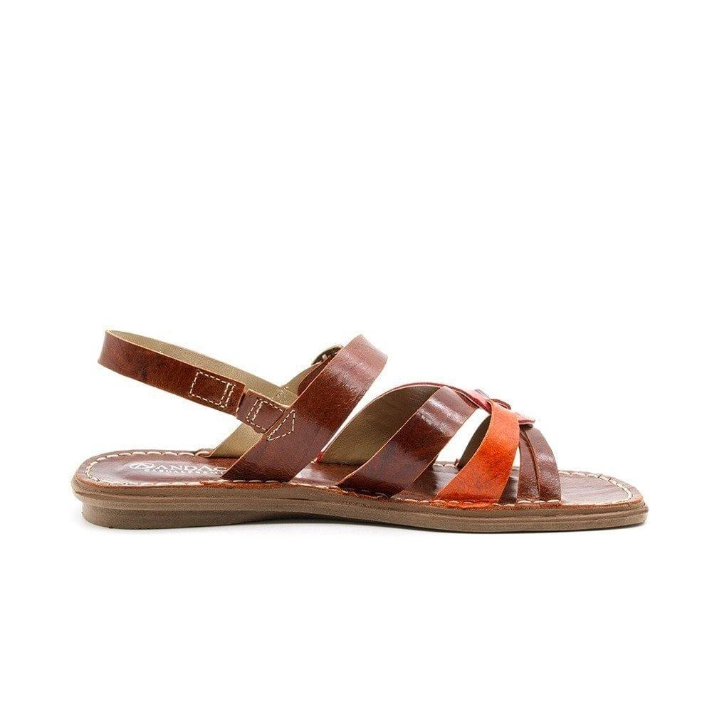 Sandália Rasteira Couro Andacco 15146