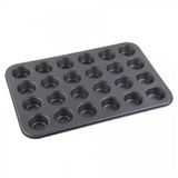 Forma Antiaderente Mini Cupcake 24 Cavidades