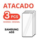 Kit 3 Película De Vidro Temperado 3d Samsung A55 +