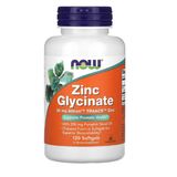 Suplemento Alimentar Zinco Glicinato Glycnate 30mg 120 Cápsulas Softgels - Now Foods