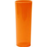 Copo Long Drink 350ml Acrílico - Laranja Neon