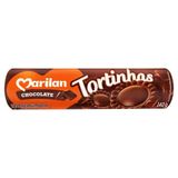 Biscoito Marilan Tortinha Chocolate 140g - Embalagem Com 36 Unidades