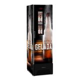 Cervejeira Expositor Vertical Porta Sólida 287 Litros Vn28fp Optima Adesivada 220v - Metalfrio 220v