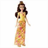 Boneca Princesas Disney Bela Saia Estampada Hlx29 Mattel