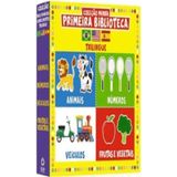 Coleção Minha Primeira Biblioteca Trilíngue Box 4 Livrinhos