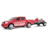 Carrinho Pick-up Resgate Com Jet Ski Roma