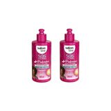 Creme Pentear Salon Line 300ml Sos Cachos Poder Crespos- 2un