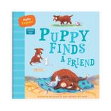 Hello English Puppy Finds A Friend Com Qr Code