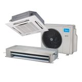 Ar Condicionado Multi Split Inverter Springer Midea Duto 12.000 e Cassete 4 Vias 9.000 BTU/h Quente e Frio Monofásico 38MBBA18M5 – 220 Volts