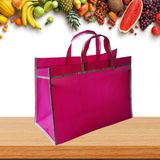 Sacola de Feira 45cm x 35cm x 22cm Grande - Supermercado Sacolas Retornáveis Nylon Grande - Panami