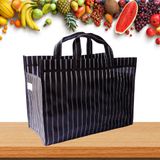 Sacola de Feira 45cm x 35cm x 22cm Grande - Supermercado Sacolas Retornáveis Nylon Grande - Panami