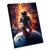 Quadro Astronauta Explosion -- Br Artes