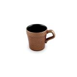 Xícara De Cerâmica Martelada Cobre 150ml - Ceraflame