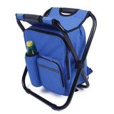 Cadeira Mochila Bolsa Semi Termica 2 Em 1 Banco Banqueta Portatil Pesca Praia Pescaria Camping