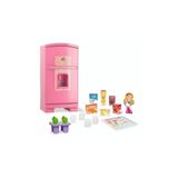 Geladeira De Brinquedo Cozinha Infantil C/ Acessórios