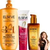 Kit Elseve Tratamento Milagroso Óleo Extraordinário Cicatri