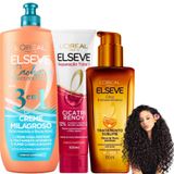 Kit Elseve Tratamento Milagroso Óleo Extraordinário Cicatri