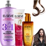 Kit Elseve Tratamento Milagroso Óleo Extraordinário Cicatri