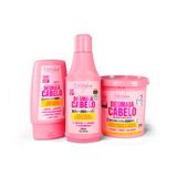 Kit Desmaia Cabelo Anti Frizz E Volume Forever Liss