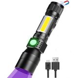 Lanterna Fay Bless Super Bright 1800 Lúmens Com Luz Uv