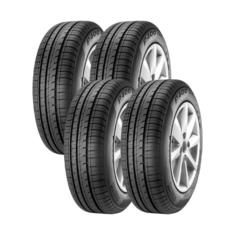 Jogo 4 Pneus Pirelli Aro 14 P400 Evo 175/65r14 82h