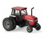 Miniatura Trator Case Ih Com Cabine 2wd Escala 1/64 Ertl