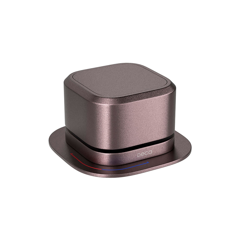 Acionamento Monocomando Deca You 4990.lv105.mt Quadrado De Bancada Dynamic Lilac Dynamic Lilac 4990.lv105.mt