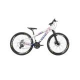 Bicicleta Viking 26 Câmbio Importado 21v Vmaxx Prata Azul