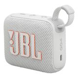 Alto-falante Portátil Bluetooth Jbl Go 4 Cor Branco