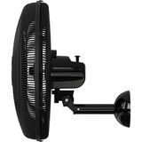 Ventilador De Parede New 50cm 3 Pás Preto 220v