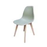 Cadeira Para Sala De Jantar Eames Pp Wood  Fendi