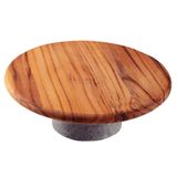 Suporte Para Bolo Tramontina Provence Em Madeira Teca 26x9 Cm Tramontina