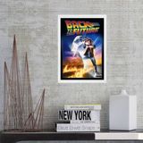 Quadro Filme De Volta Para O Futuro 45x34cm - Com Vidro