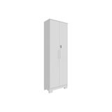 Multiuso De Cozinha Bordo 2 Portas C/ Chave 32cm Branco - Ronipa