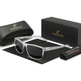 Óculos De Sol Kingseven C12 Uv400 Polarizado Clear/gray