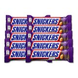 Chocolate Snickers Dark Meio Amargo Kit 10 Unidades De 42g