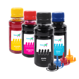 Kit 4 Tintas Para Impressora Brother Dcp-t420w 100ml Inova Ink