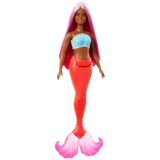 Boneca Barbie Sereia Fantasy Cabelo Rosa/lilás - Mattel